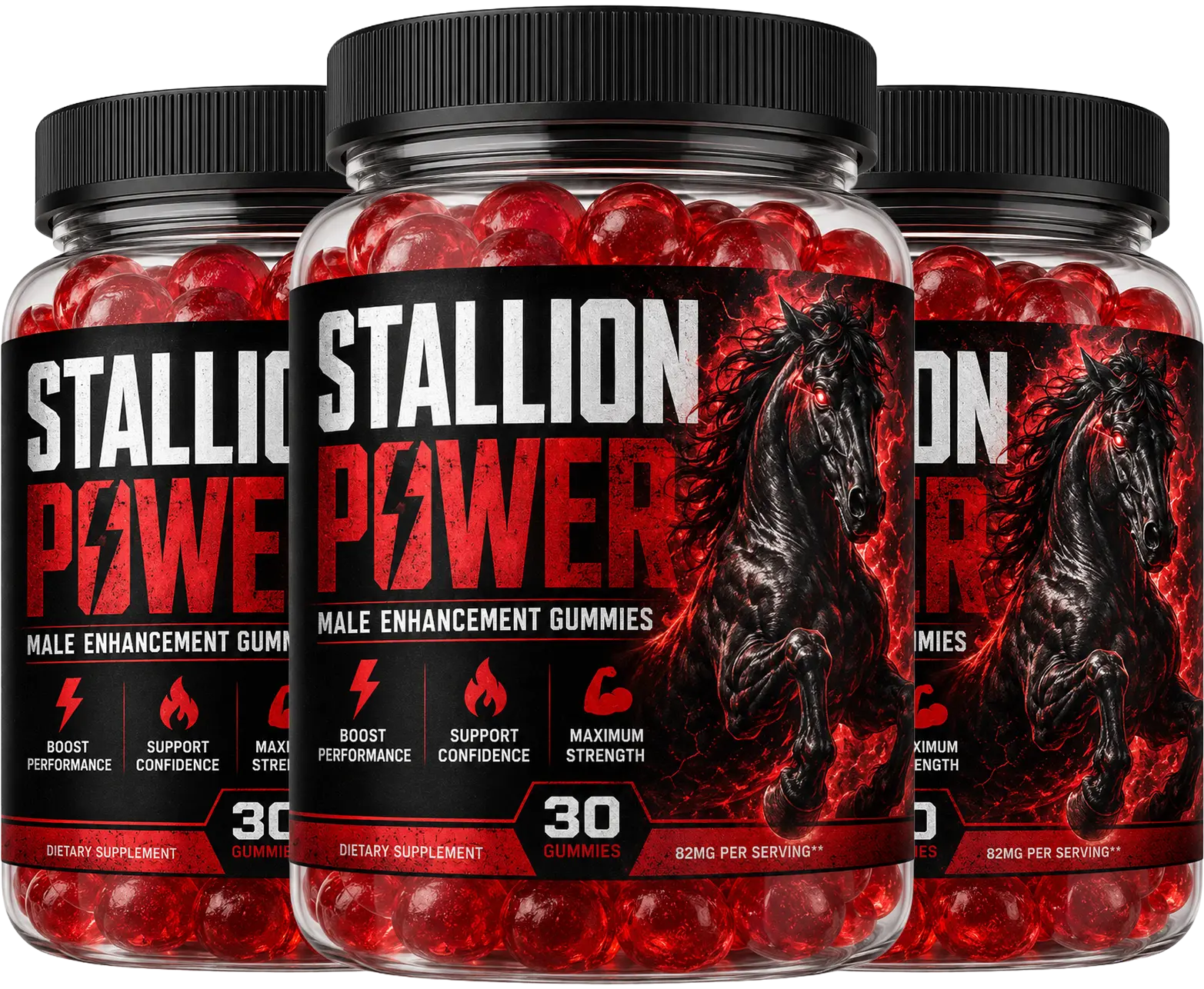 Stallion Power male vitality gummies